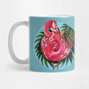 a flamingo bird Mug